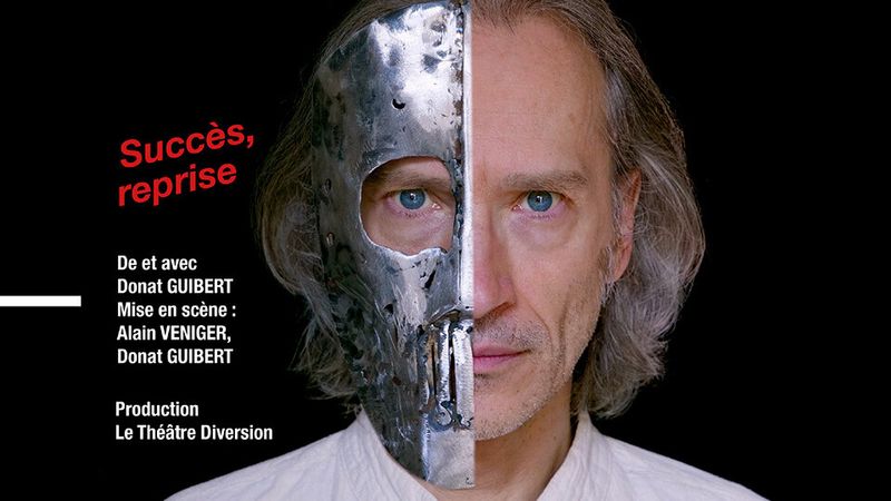 Affiche de la pièce de théâtre Le masque de fer et le mousquetaire