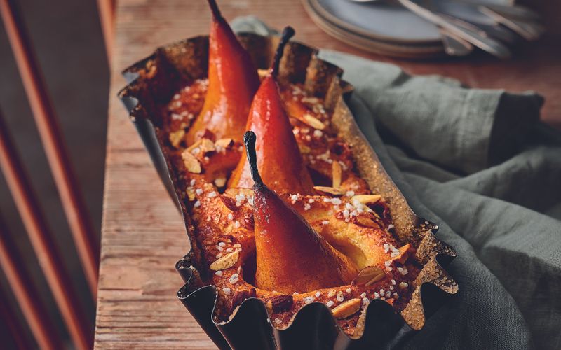 Brioche poire-amande: la recette de Yann Couvreur