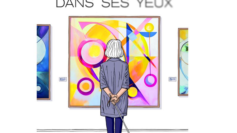 Couverture de la BD Dans ses yeux