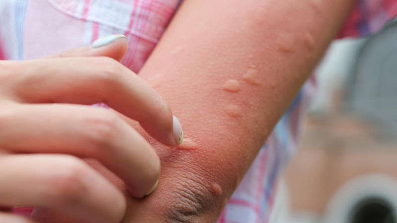 Illustration de piqures de moustique