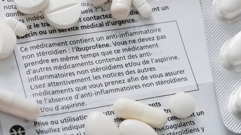 Illustration d'une notice papier de médicament