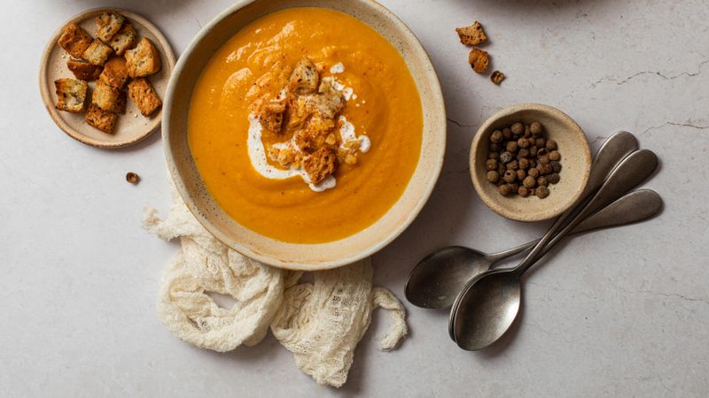 Illustration d'une soupe