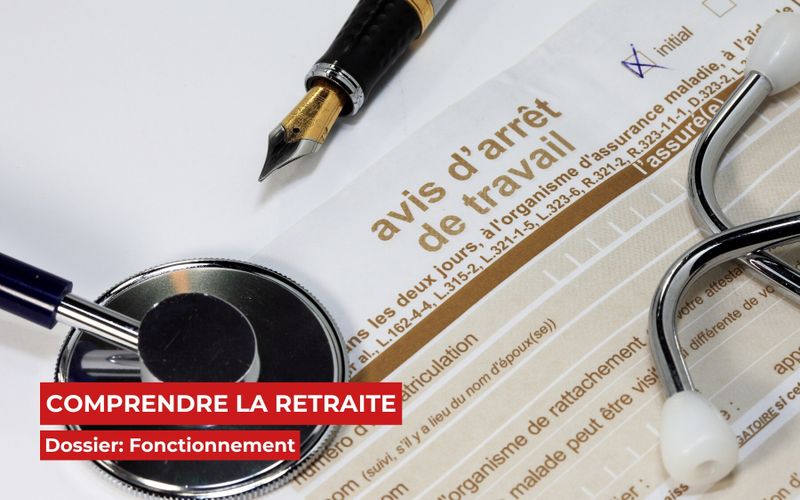 Retraite et arrêt maladie: comment ça marche?